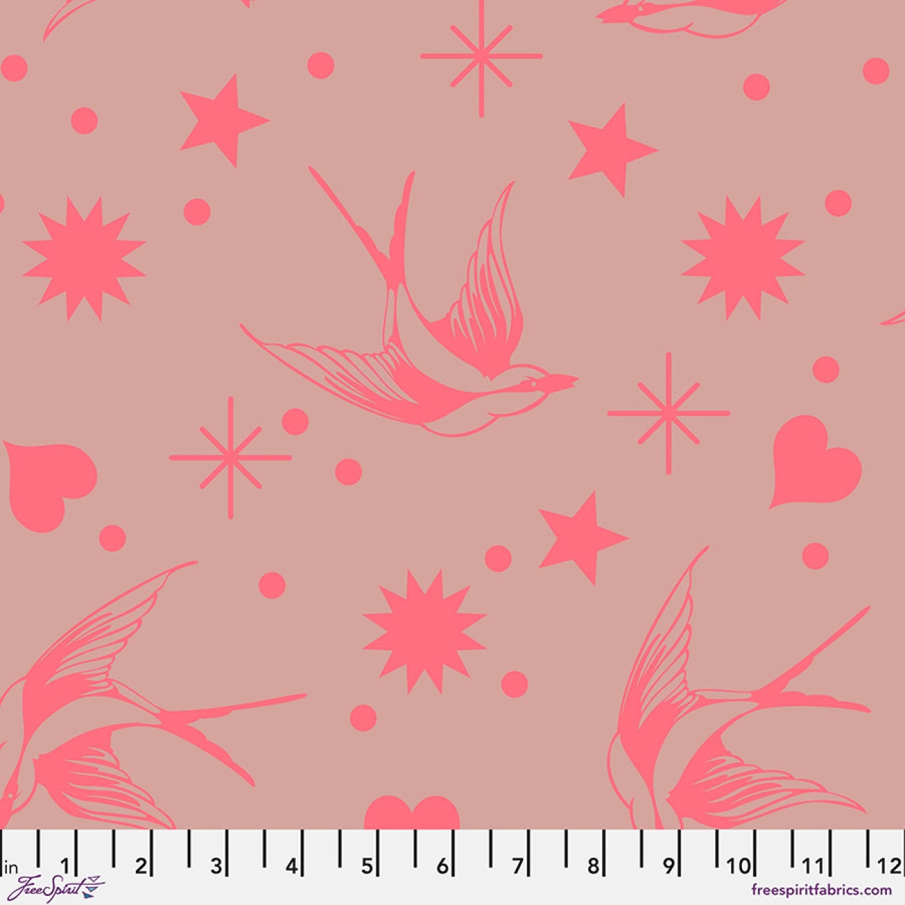 Tula Pink - Neon True Colors - Neon Fairy Flakes - Nova